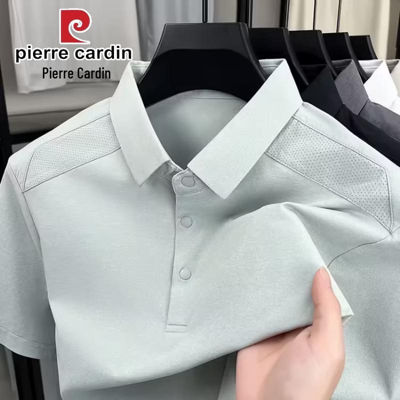 Pierre Cardin Men's Ice Silk Quick-Dry POLO Shirt