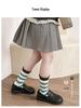 Meilade Autumn 2025 Striped Double Ribbed Socks for Women & Kids - 4 Pack