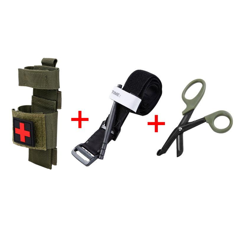 Camping Equipment Outdoor Tourniquet Fast Hemostasis Medical Emergency Tactical Military Exploration Operation Survival Kit