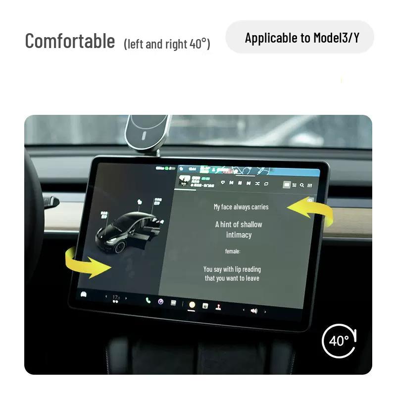 

Вращающееся на 360° центральное крепление экрана для Tesla Model 3/Y