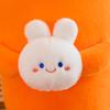 Adorable Carrot Bunny Plush Pillow Soft Down Cotton Stuffed Toy Perfect Gift For Girls