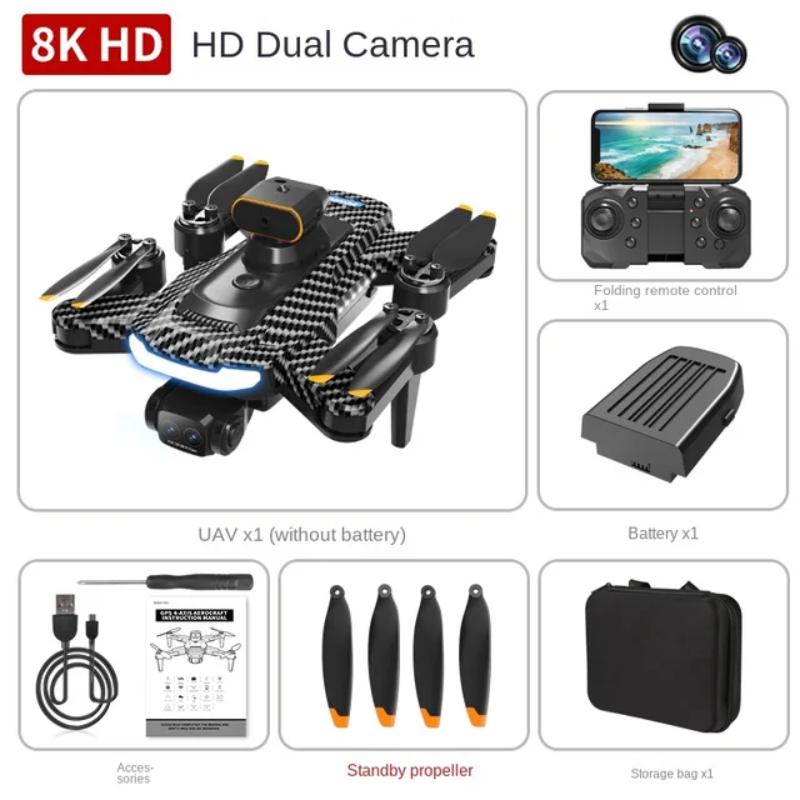 Foldable Mini Brushless Motor Drone, Quadcopter Remote Control Aircraft, High-definition Aerial Photography, Optical Flow Positioning