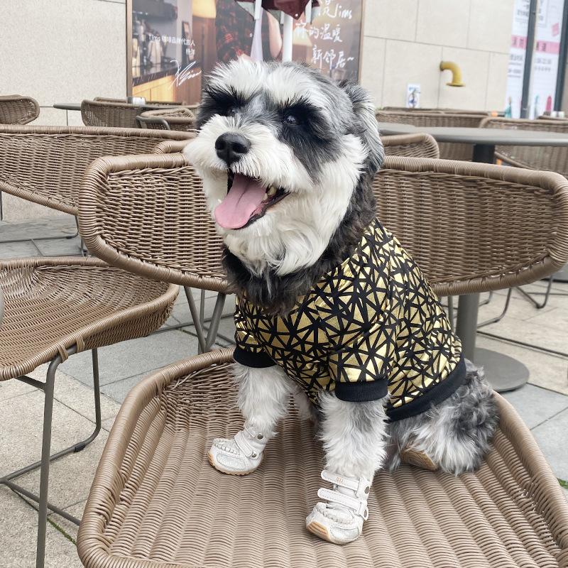 Dog T-Shirt Dog Clothes Bronzing Pets Pet Clothes