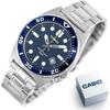 Casio MTD-135D-2AVDF Silver Men's Watch Stainless Steel Water Resistant Quartz