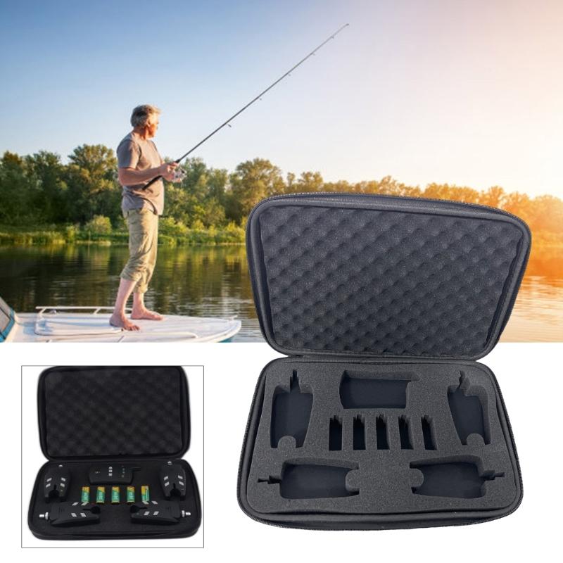 Protective Fishing Alarm Case Portables Camping Fishing Equipment Container for Efficient Tackle Storage