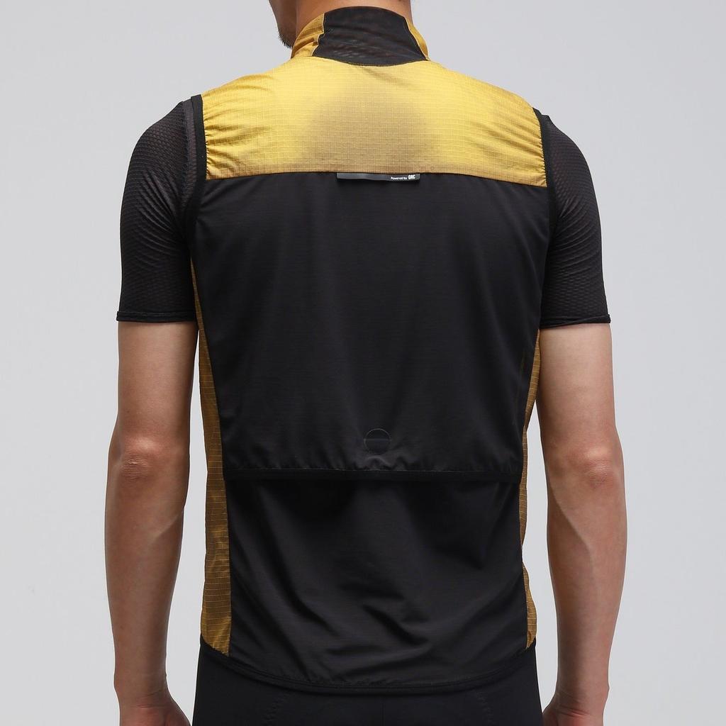 GRC Pro Team Men Lightweight Windproof Breathable Technology Sleeveless Wind Cycling Vest
