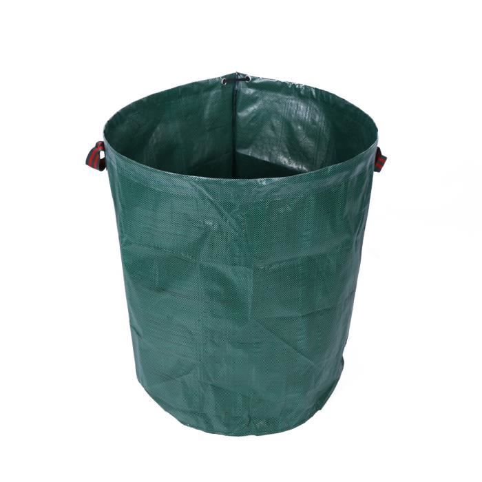Sacs à déchets de jardin - MEN - 4 pcs - 270L - Polypropylène extra-fort - Vert