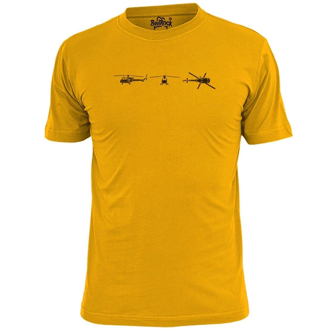 Mens Westland Scout Military Helicopter T shirt XL