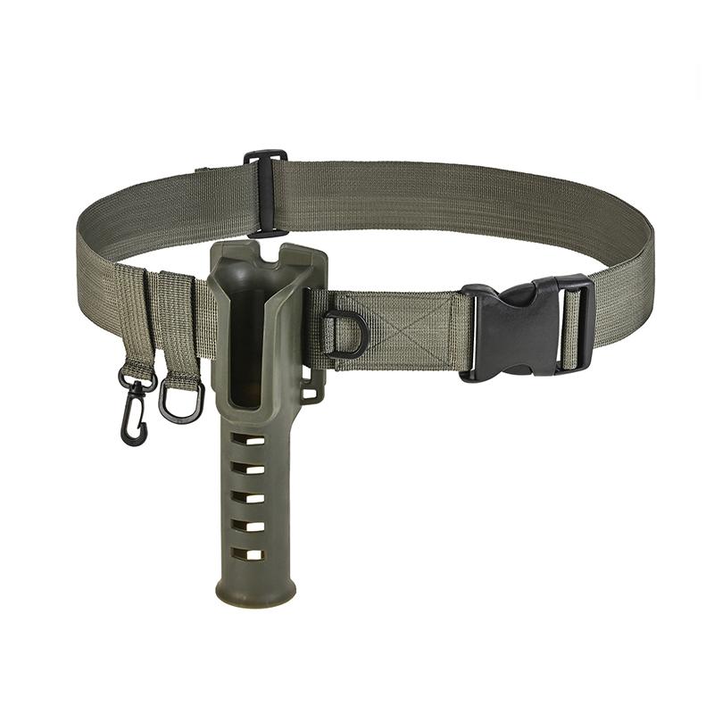 Portable Belt Rod Holder Fishing Gear Tackles Accessories Adjustable Waist Fishing Rod Holder Fishing Rod Pole Inserter