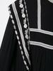 TAOP&ZA Women's Ethnic Style Ruffle Sleeve Embroidered Shirt