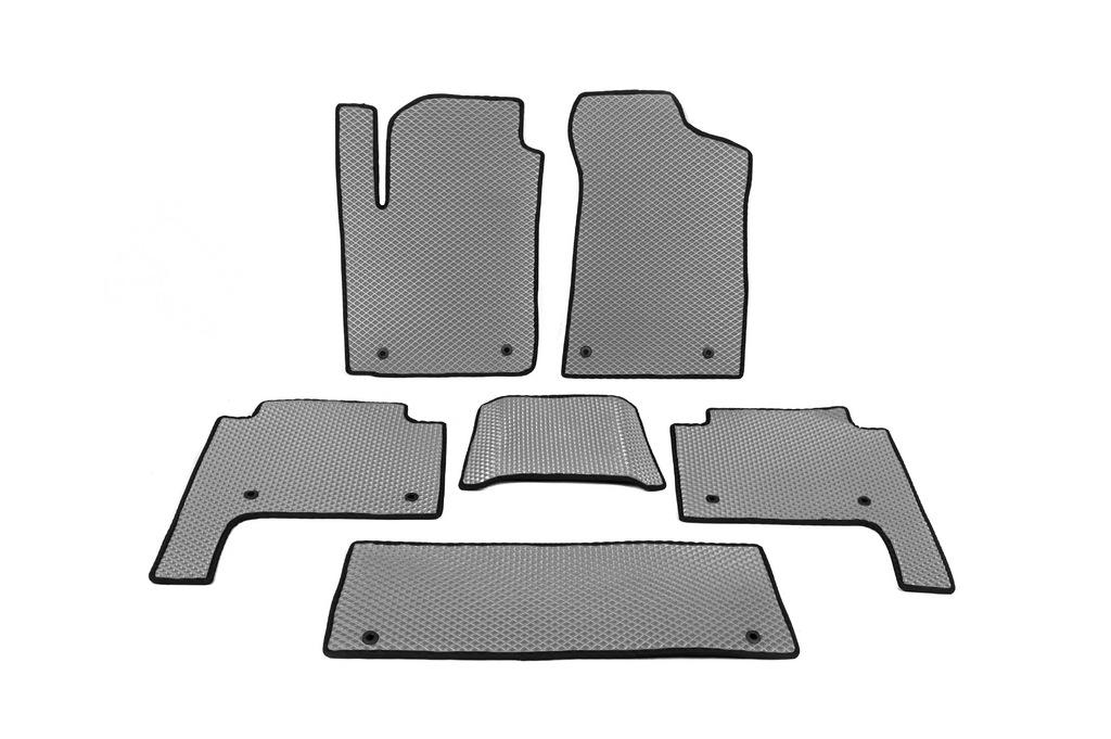 

Floor mats 3 rows (EVA, Gray) for Nissan Patrol Y62 2010-2024
