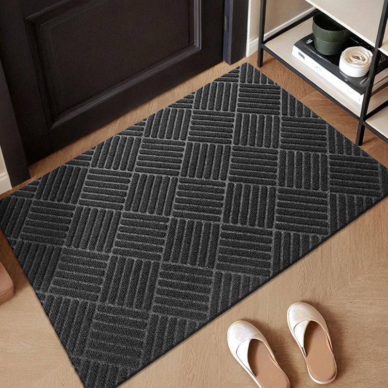 Non Slip Home Entry Mat Easy Clean Scraper Carpet Durable Outdoor Rug Ideal For Home Use Waterproof Entryway Doormat