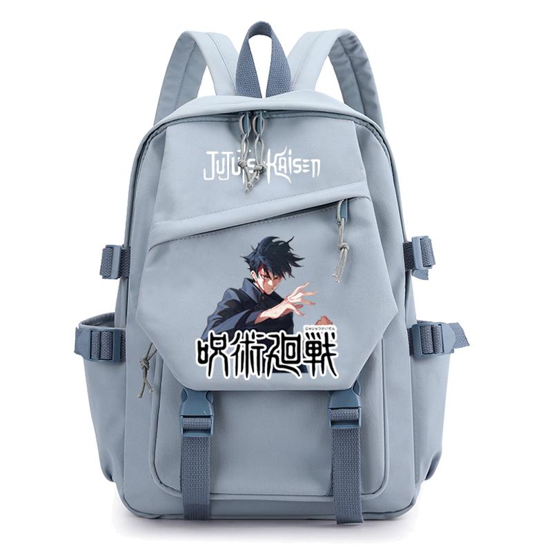 Anime Student Kawaii Backpack Kaisen Light Weight Bags Backpack for Boys Girls Hildren Back To School Schoolbag