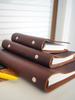 Handcrafted A5 Ring Binder Cowhide Leather Sketchbook - Refillable 