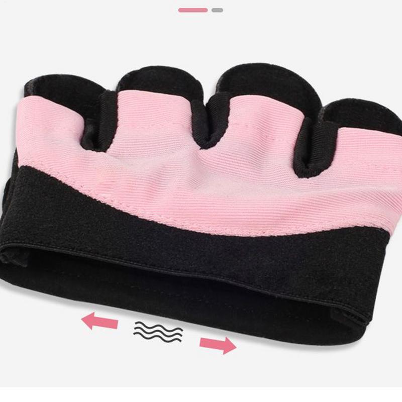 Workout Gloves Non-slip Half Finger Workout Gloves For Gym Breathable Training Supplies Portable Hand Protector For Men Women