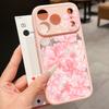 Cartoon Flowers Print Case For iPhone 17 Pro Max For iPhone 16 15 14 13 Pro Max Luxury Hybrid TPU+PC Clear Back Hard Cover