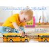 1/32 Model School Bus, Casting Alloy Openable Door Toy Car with Lights Sounds Fuel System Parts for Boy Girl Combustion Engines Parts