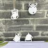 Christmas Themed Figurines Mold Silicone Texture for Handmade Ornaments Holiday Decorating and Creative Art Projects