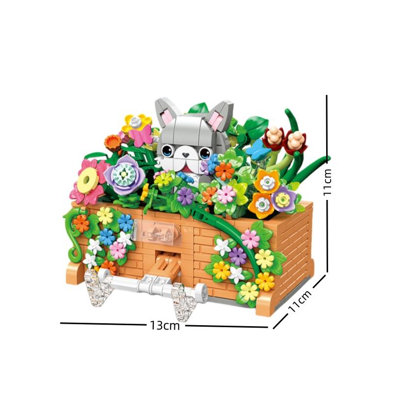 Capybara Pen Holder Model Micro Mini Building Block Toys - Ideal Diy Enthusiasts, An Educational And Decorative Toy For Desks