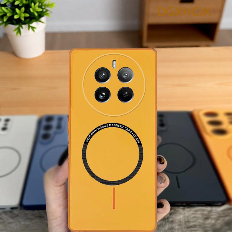 

Чехол для Realme 13 Pro Чехол для телефона Realme 13 Pro + Plus Чехол для Realme 13 4G 5G Ударопрочный Цветной Магнитный Жесткий Силиконовая задняя крышка realme 13 Pro+