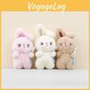 Adorable Rabbit Plush Pendant With Soft Pp Cotton For Handbag Decoration