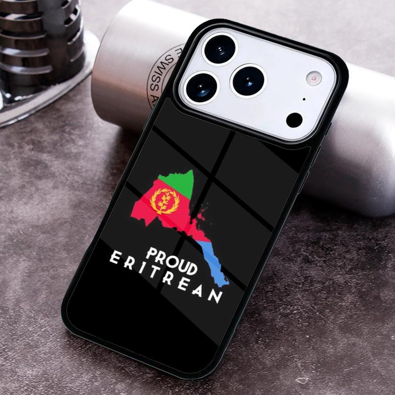 Eritrea Flag Phone Case For iPhone 17 16 15 14 13 12 11 Pro Max Plus 17Air Soft Silicone Cover