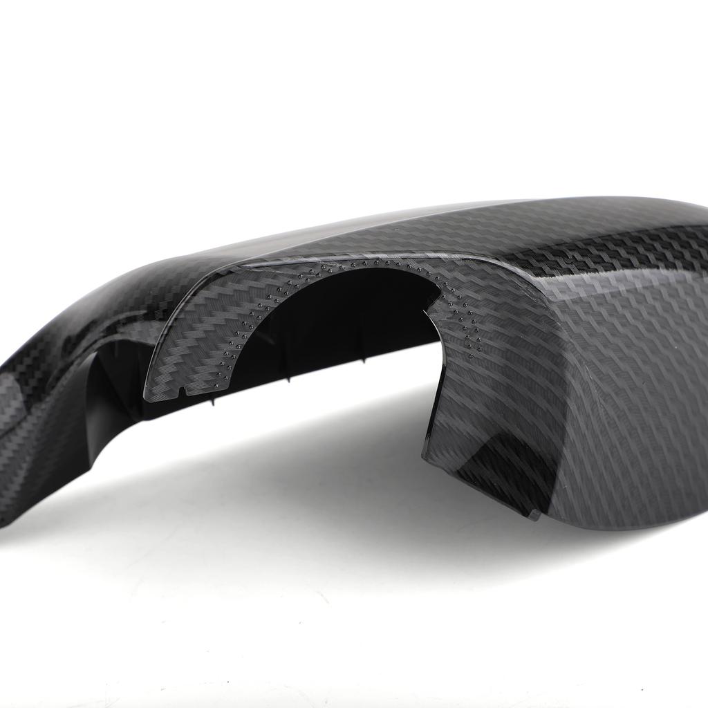 Door Side Wing Mirror Cover Cap Carbon For BMW 5 Series F10/F11/F18 2011-2013