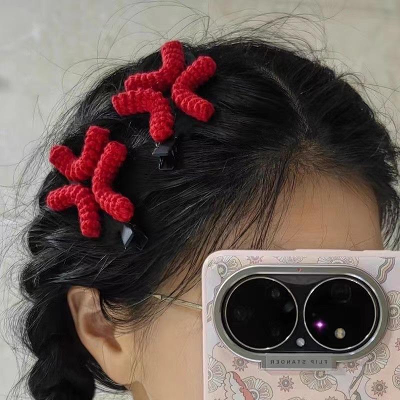 New Expression Handmade Hair Clips for Women Girls Creative Angry HairpinFunny Side Clip Versatile Hair Accessories Gifts