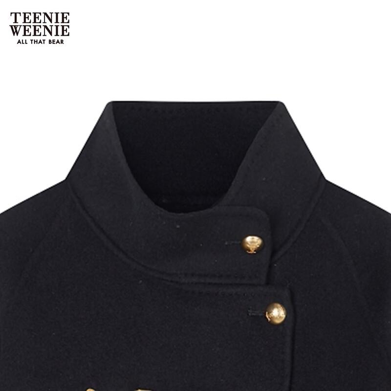 Teenie Weenie Women's Simple Winter Wool Coat
