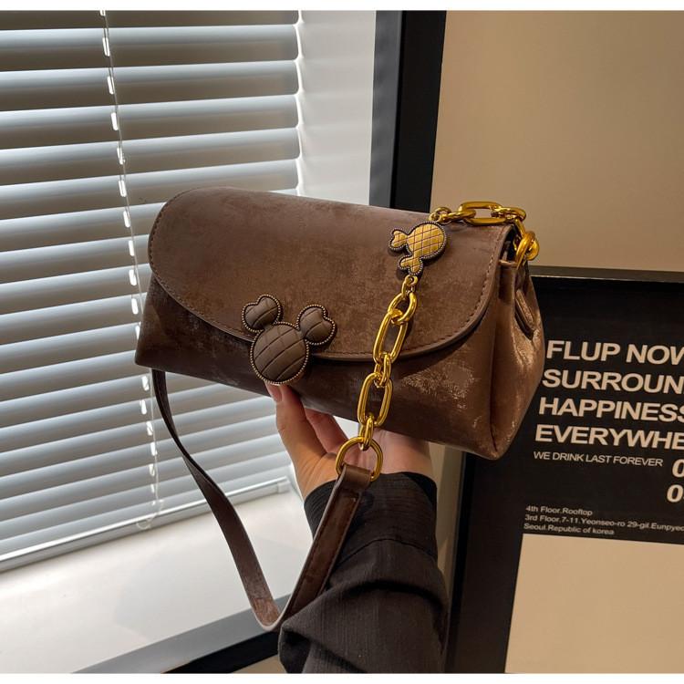 2023 New Vintage High Fashion Ladies Small Square Bag