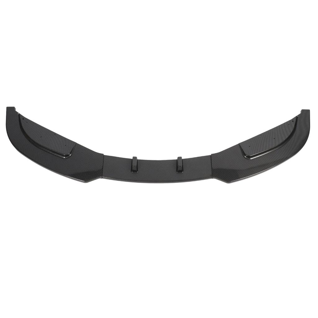 3 Sections Front Bumper Lip Spoiler Sturdy Stylish Front Bumper Lip Splitter For 3 Series E92 E93 Standard