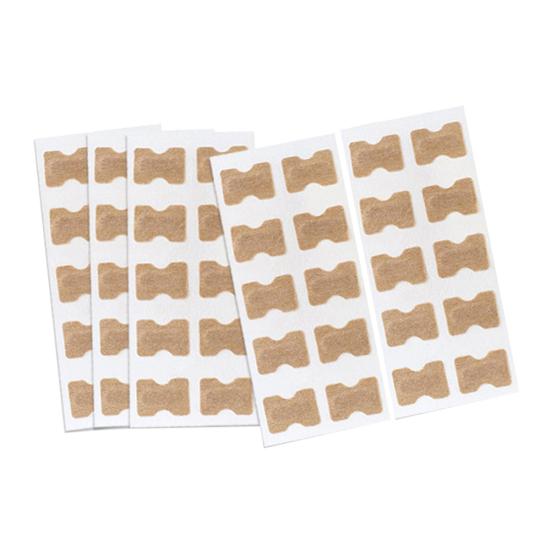 

50 шт. Наклейка для коррекции вросшего ногтя, Паронихия, Педикюр стоп, Корректор коричневый