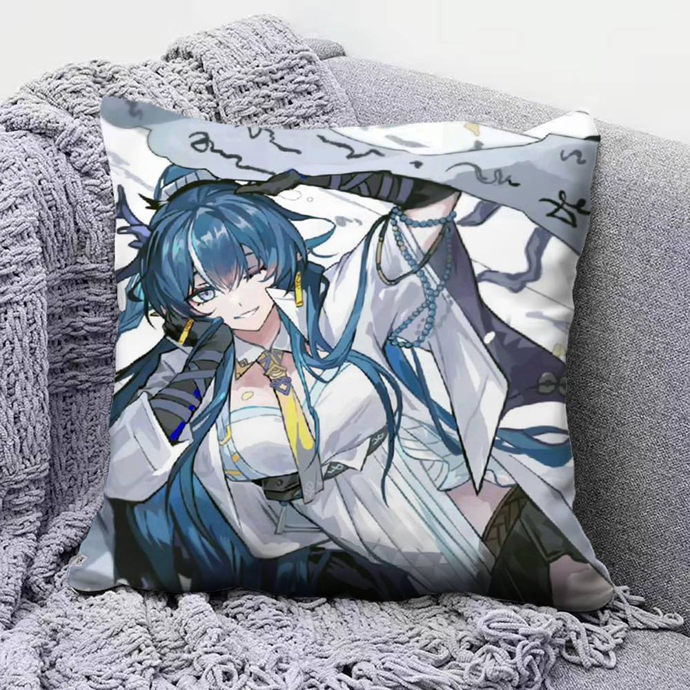 Arknights SUI SHU Home Sofa Cushion Covers and Aecorative Custom Pillow Covers