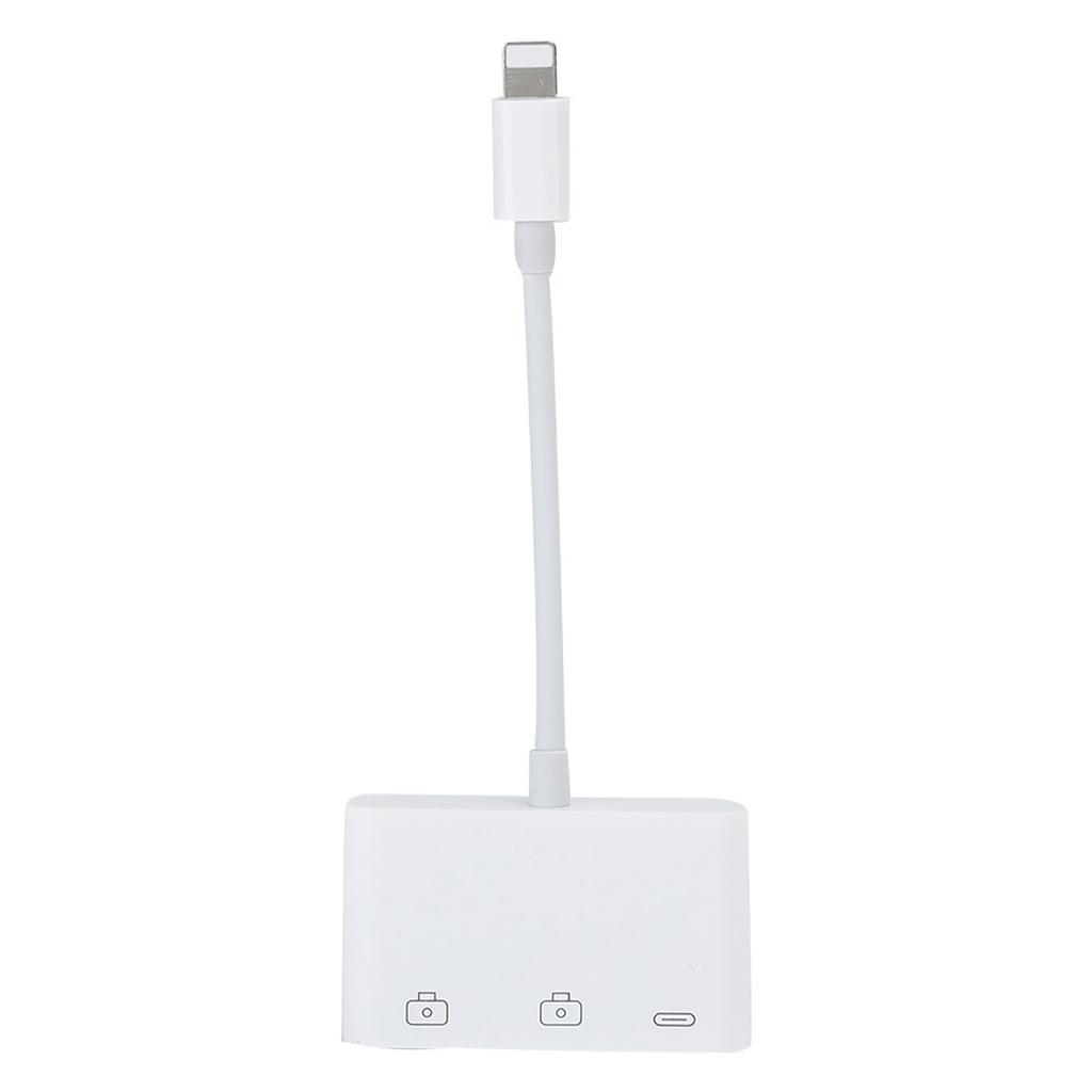 3 in 1 OTG Adapter Erweiterungsdock für IOS Speicherkarte USB HUB Tastatur Maus Kamera Klavier