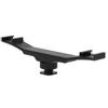 Double End Cold Shoe Mount Bracket Extension Rod for Camera Flash Fill Light Microphone Holder