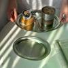 Piatto Ovale in Acciaio Inossidabile per Pesce Piatto Basso Poco Profondo per Cibo da Tavola Domestico, Festa, Dessert, Cottura, Decorazione Tavola da Cucina