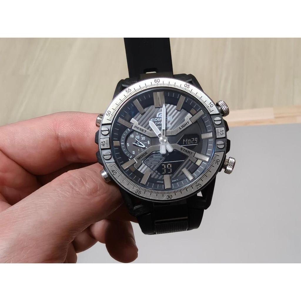 Used CASIO EDIFICE Bluetooth ECB-2000 Solar Men's Watch Wristwatch 