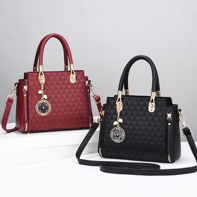 New Elegant Top-Handle Handbags Luxury Designer Women Shoulder Crossbody Bag Fashion Messenger Bag Large Capacity Handbags