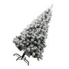 1Pcs Simulation Artificial Flocking Christmas Tree Decor Festive Holiday Party Xmas Tree Adornment Indoor Use