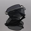 Metal fashion high-end sunglasses men's sunscreen sunglasses women's folding sense of radiation protection experts explosion