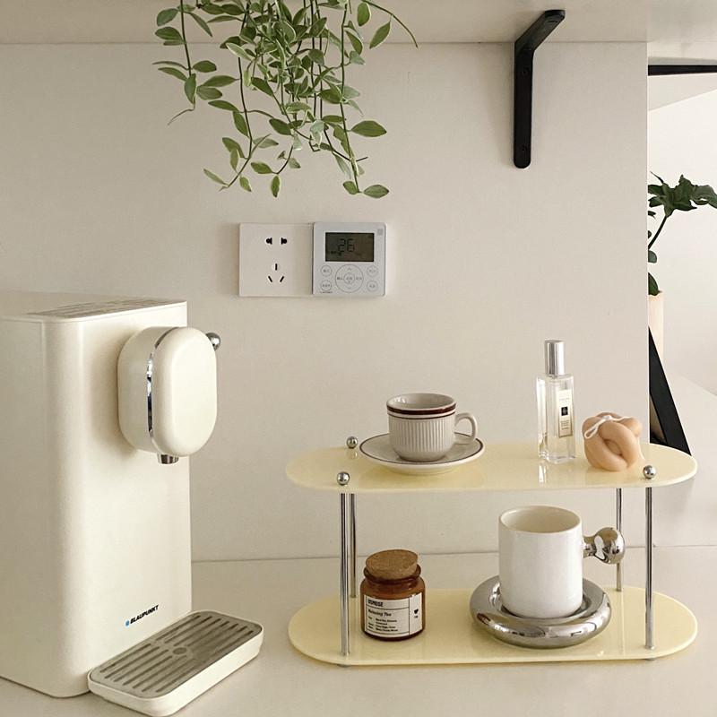 Inspired Acrylic Cup Organizer for Living Room and Office