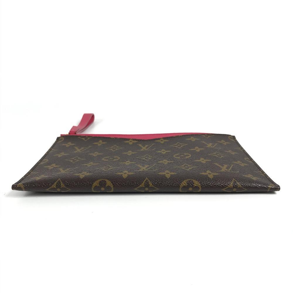 Louis Vuitton M60677 Monogram Pochette-Pallas Pouch Bag with Strap Clutch Bag