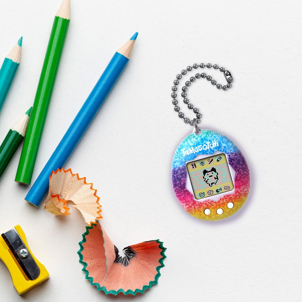 Tamagotchi Original Electronic Game - Rainbow (New Logo) [May not be in Japanese]