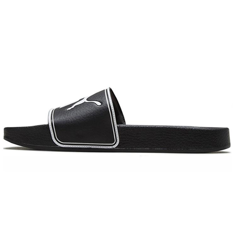 PUMA Leadcat Slide Black White Men s 360263-01 EU 35.5