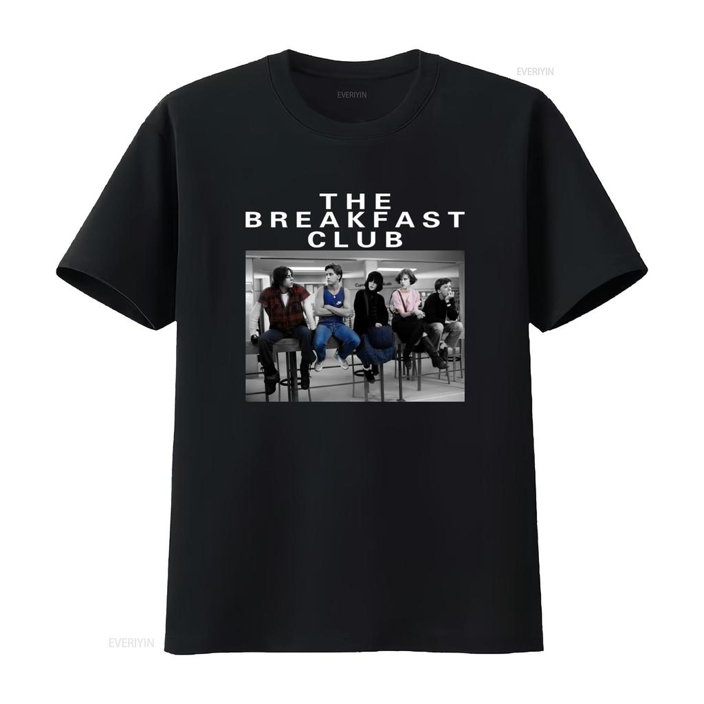 The Breakfast Club Movie Inspired T Shirt Retro Design Comfortable Cotton Unique Print For Fans Vintage Washed Soft