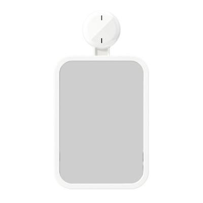 Diseños de fácil instalación Espejo con ventosa Accesorio portátil Conveniente para el baño y la ducha Sin diseño antivaho