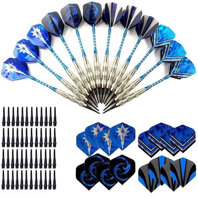 Professional Dart Set Darts Dartboard 120 Tips