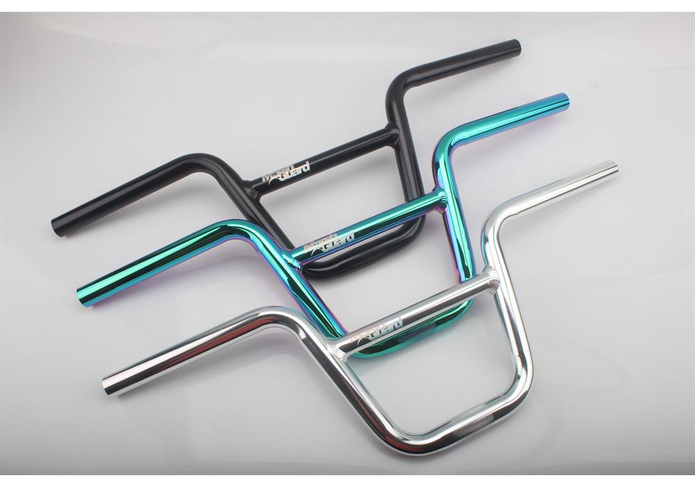Ghidon BMX Pliabil din Aluminiu Ape Hanger 22,2 mm Riser pentru Biciclete de Stradă și Urcare