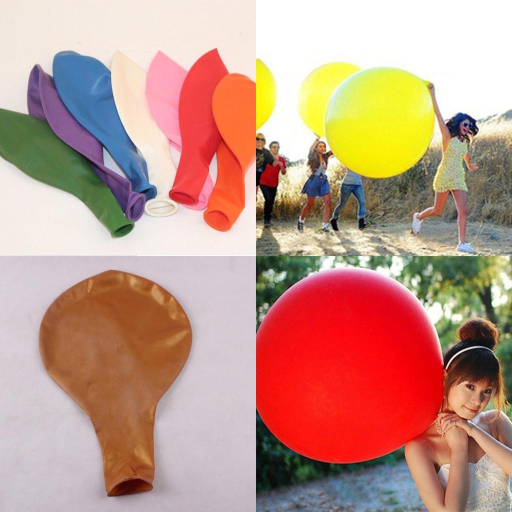 Colorful 36 Inch Big Latex Balloons For Eye-catching Birthday Party Decor