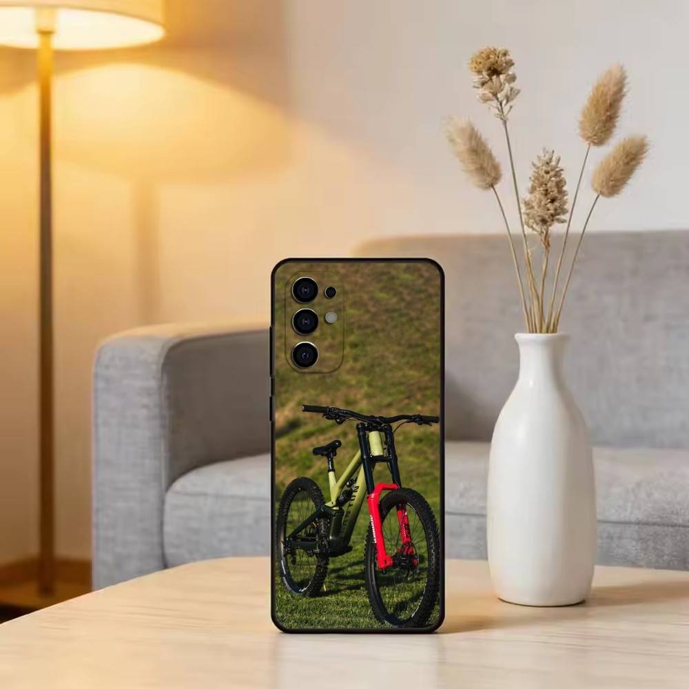 C-Cool M-Mountain Bicycle Bike Phone Case For Samsung S25,S24,S21,S22,S23,S30,Ultra,S20,Plus,Fe,Soft Silicone Black Cover
